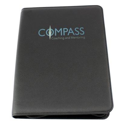 ECO a4 zipped conference folder in COMO rPET (25590)
