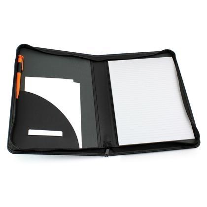 ECO a4 zipped conference folder in COMO rPET (25590)