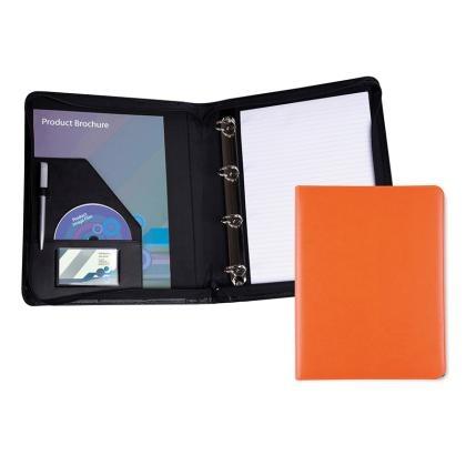 Belluno A4 Zipped Ring Binder in a choice of 22 Colours. (25585)