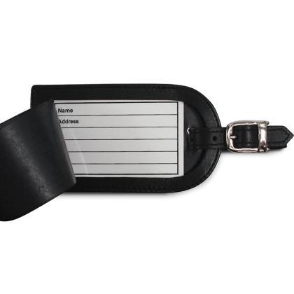 Sandringham Nappa Leather Luggage Tag (25902)