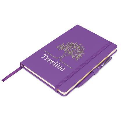 A5 Notes London - Wilson FSC® Notebook & Pen Set (25270)