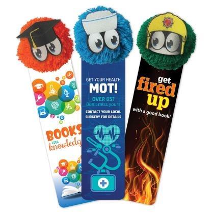Mophead Promo-Pal Bookmarks with animated faces  (25753)
