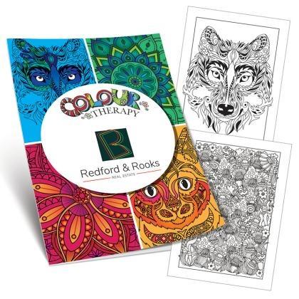 Grown Up Colouring Therapy Book  (25799)