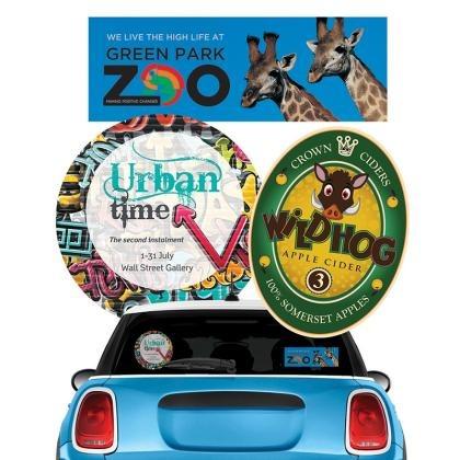 Adhesive Window Sticker  (25820)