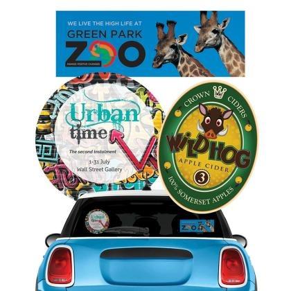 Adhesive Window Sticker  (25820)