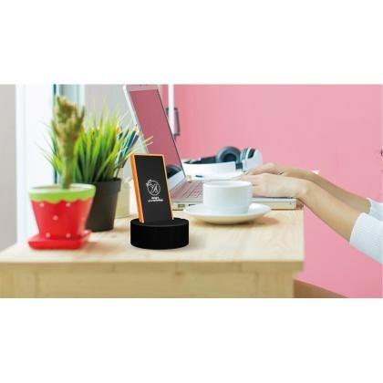 SCX.design W18 2x3W speaker station and 10W induction charger (25532)