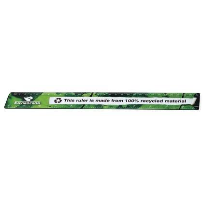Terran 30 cm ruler from 100% recycled plastic (25043)