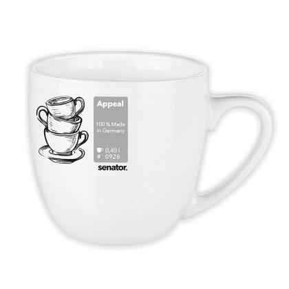 senator® Appeal Large porcelain mug (25432)