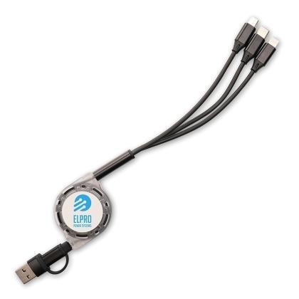 3-In-1 Type-C Reel Charger (25546)