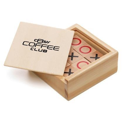 Wooden Noughts and Crosses Set (25795)