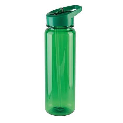 GILMORE. rPET sports bottle with glossy translucent finish 750 mL (25328)