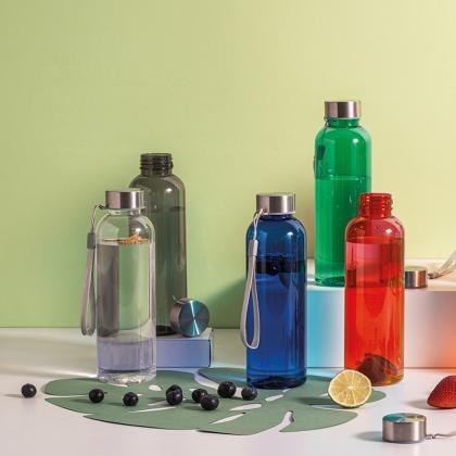 ENDERS M. Recycled PET (100% rPET) bottle with glossy translucent finish 600 mL (25345)