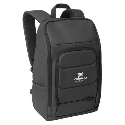 TOULON. 600D recycled polyester high-density water-resistant notebook backpack 16" (25632)