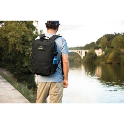 EDINBURGH BPACK. 17.3" Military-style backpack in 600D, high-density recycled polyester and lining in 210D recycled polyester (25633)
