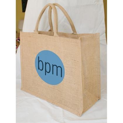Oak Large Jute Shopper (25494)