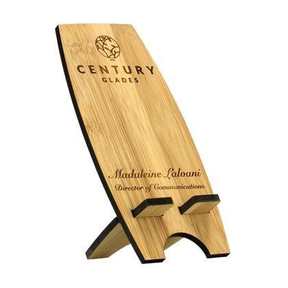 Bamboo Phone Stand  (25567)