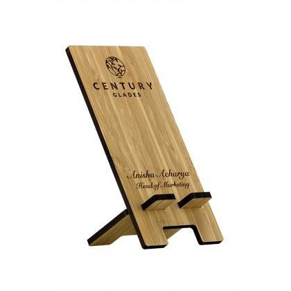 Bamboo Phone Stand  (25567)