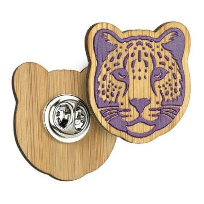 Bamboo Clutch Pin Badge  (25744)