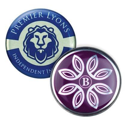 Aluminium Clutch Pin Badges  (25745)