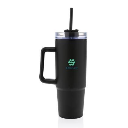 Tana RCS recycled plastic tumbler with handle 900ml (25942)