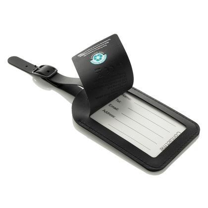 Globetrack RCSrPolyester luggage tag with worldwide locating (25667)