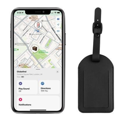 Globetrack RCSrPolyester luggage tag with worldwide locating (25667)