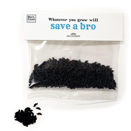 Moustache Sugar Sprinkle Header Bag