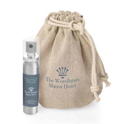 Sleep Set in a Hemp Bag (Printed Bag)