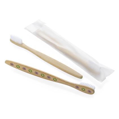 Bamboo Toothbrush and Colagte Toothpaste