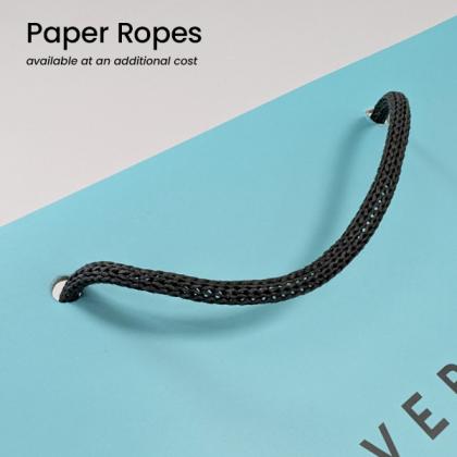 Rope Handle Laminated Paper Carrier Bags Any Size