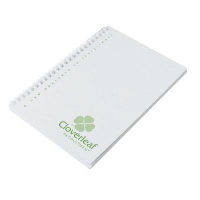 Enviro-Smart- A4 White Cover Wiro-Bound notepad recycled