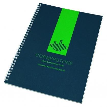 Enviro-Smart - A4 Craft Cover Wiro Notepad recycled
