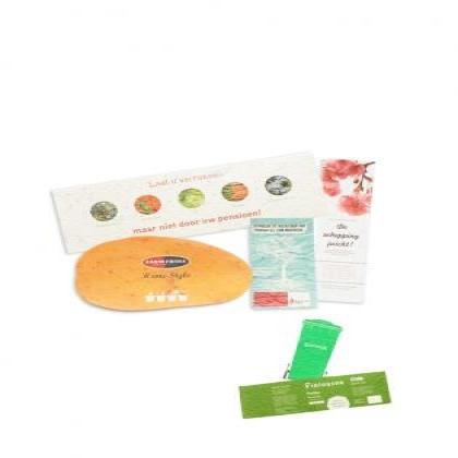 Seedpaper Shapes up to A4