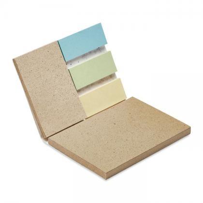 Grow Me - Grass/Seed Paper Memo Pad