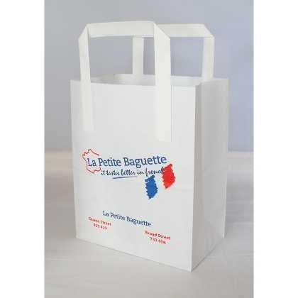 SOS Flat Handle Paper Bag   (24502)