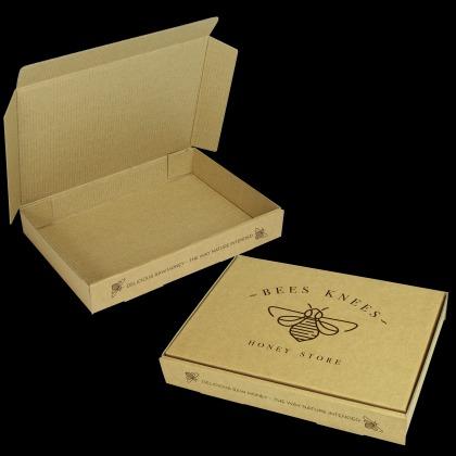 ECO corrugated mailer - Oversize A5 - Front Fold