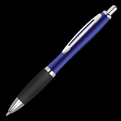 Contour Metal Ballpoint Pen - Blue