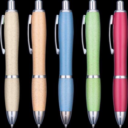 Contour Colour Wheatstraw Ballpoint Pen