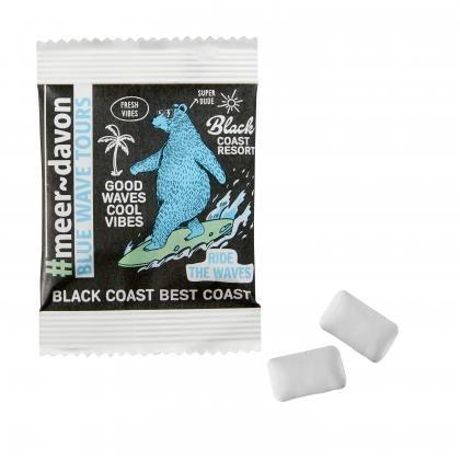 Chewing Gum Duo in a Paper Bag