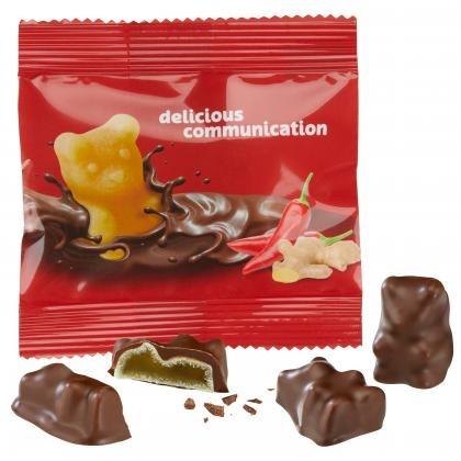Chocolate Fruit Gum Bears in a Standard Bag