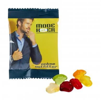 Fruit Gum CUSTOMISED 10 g in a Conventional Bag