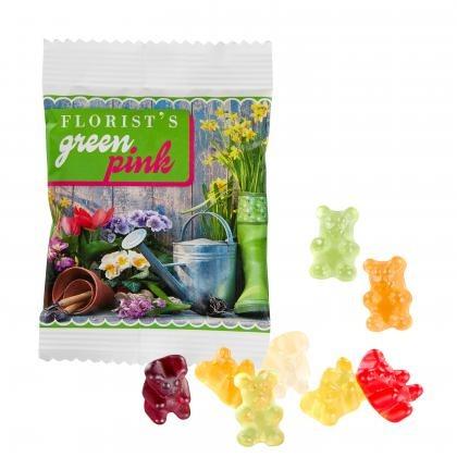 VEGAN Fruit Gum STANDARD Shapes 10 g in a Compostable Bag
