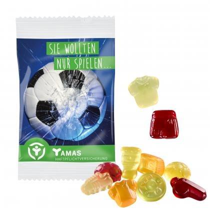 Fruit Gum STANDARD Shapes 15 g in a Compostable Bag
