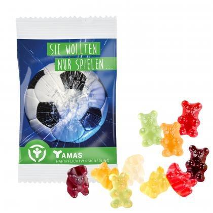 VEGAN Fruit Gum STANDARD Shapes 15 g in a Compostable Bag