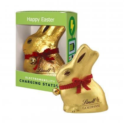 Lindt & Sprüngli Chocolate Bunny in a Gift Box