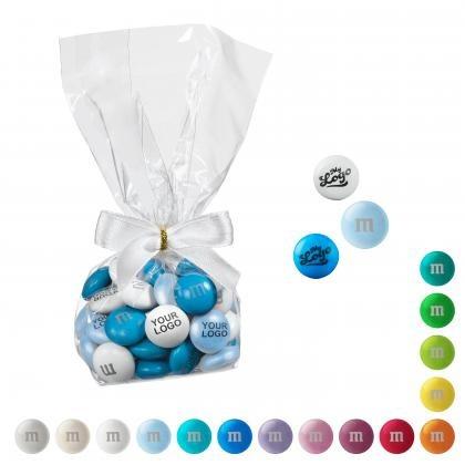 Personalised M&M'S&reg; Chocolate Candies in Bag with Ribbon, 40 g