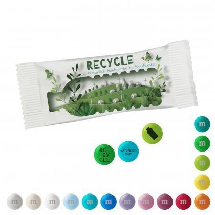 Personalised M&M'S&reg; Chocolate Candies in Paper Bag, 15 g