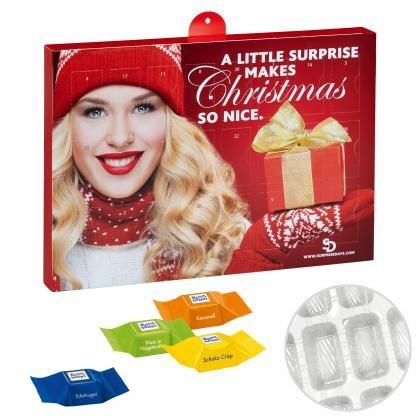 Premium Gift Advent Calendar with Ritter Sport Choco Cubes