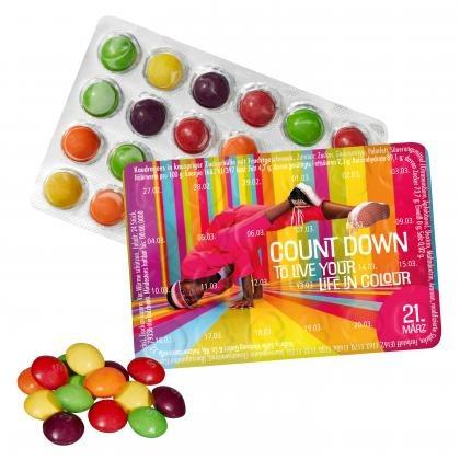 Smallest Event Calendar in the World with SKITTLES&reg;