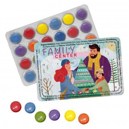 The World's Smallest (Advent) Calendar with Chocolate Lentils